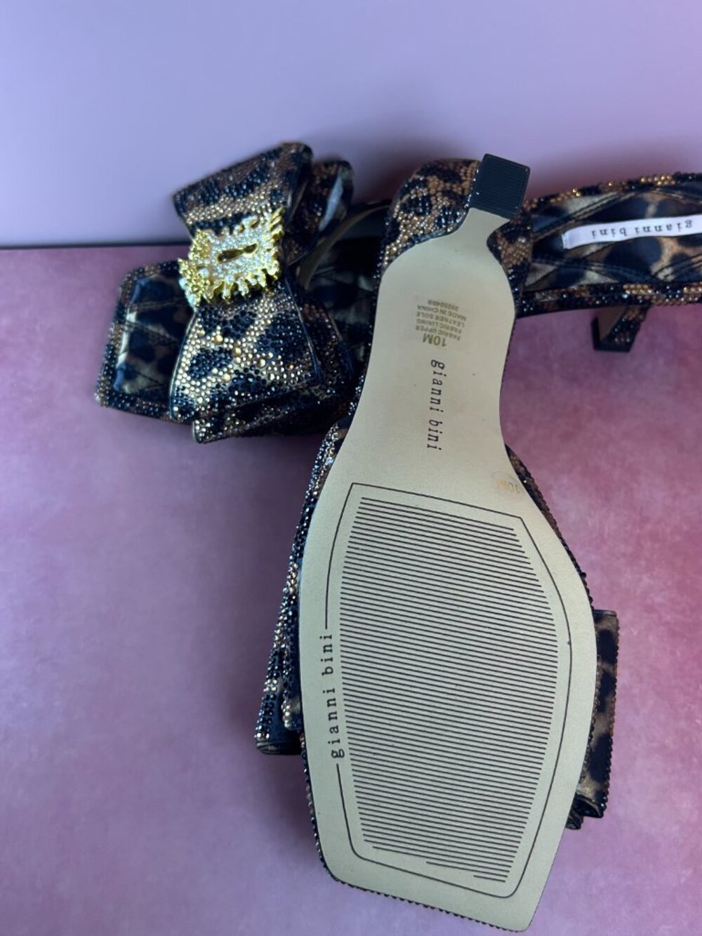 GIANNI BINI PEEKA TWO BLING SLIDE (10) - Picture 10 of 14